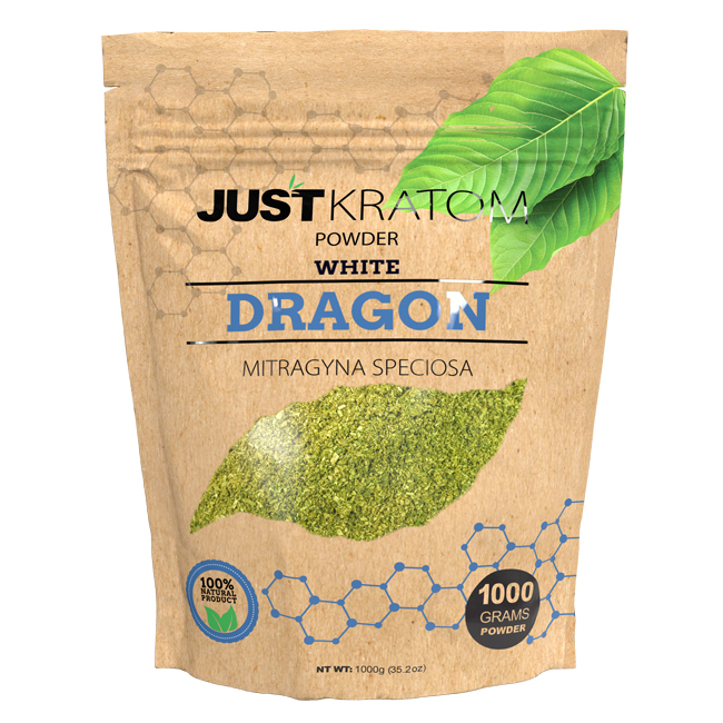 Kratom _ White Dragon _ 1000mg POWDERs _ 650x650